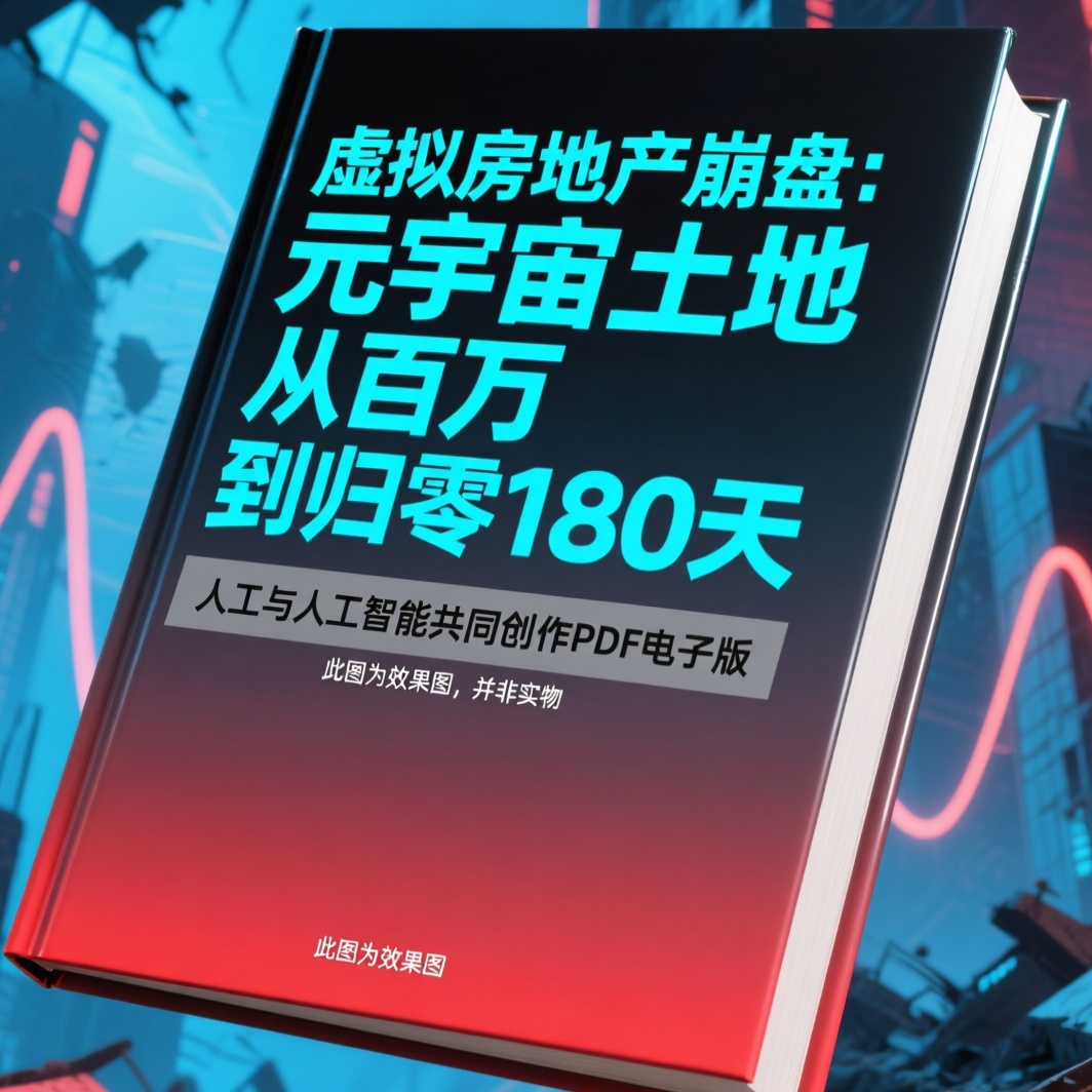 虚拟房地产崩盘：元宇宙土地从百万到归零180天》AI智慧电子书– Yuanse Ebooks Shop