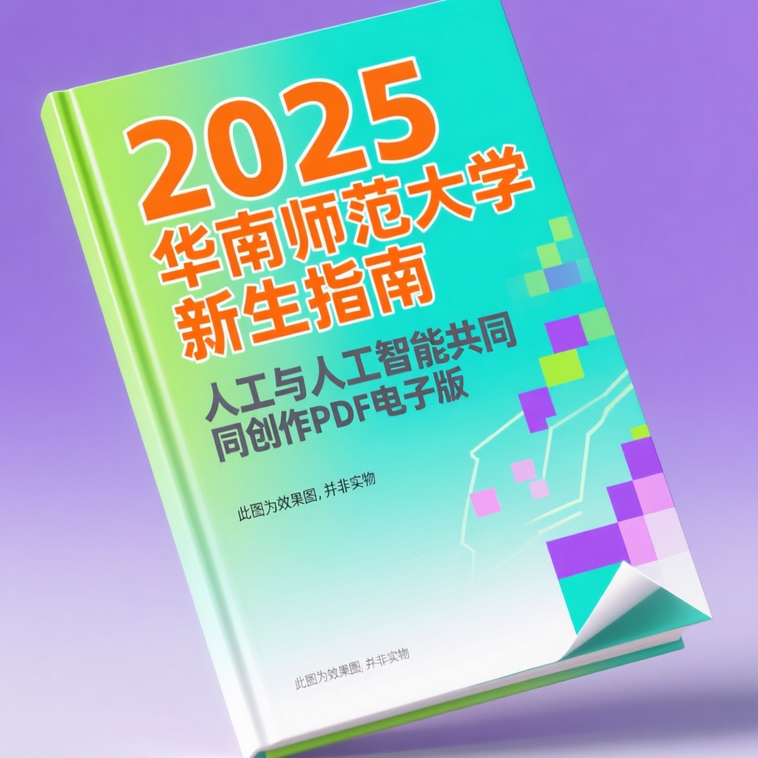 《2025华南师范大学新生指南》AI智慧电子书