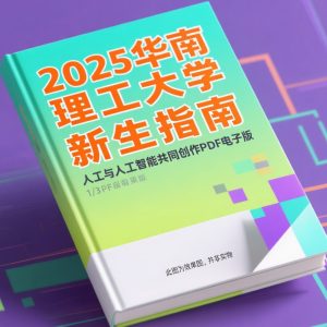 《2025华南理工大学新生指南》AI智慧电子书