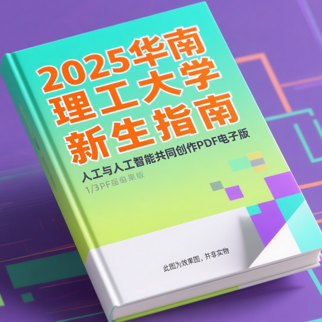 《2025华南理工大学新生指南》AI智慧电子书