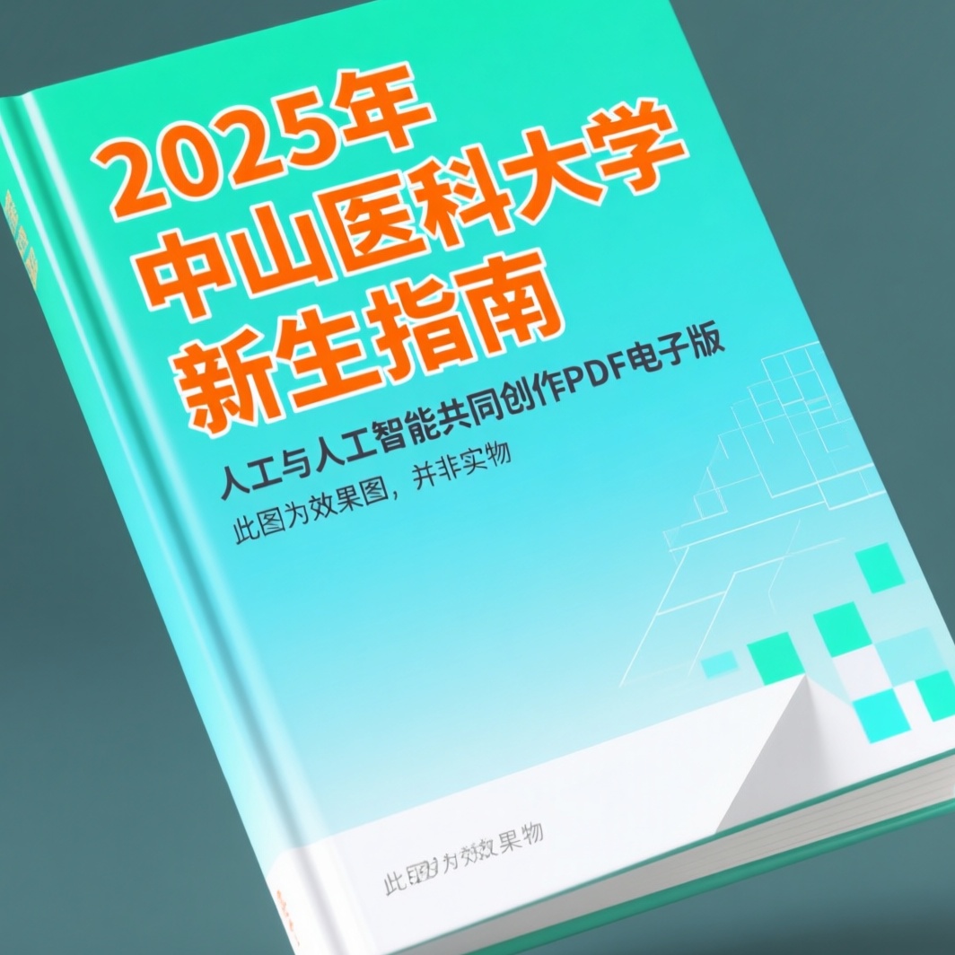《2025年中山医科大学新生指南》AI智慧电子书
