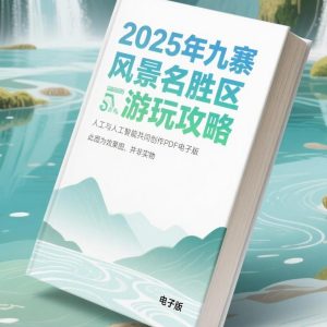 《2025年九寨沟风景名胜区游玩攻略》AI智慧电子书