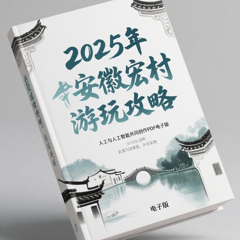 《2025年安徽宏村游玩攻略》AI智慧电子书
