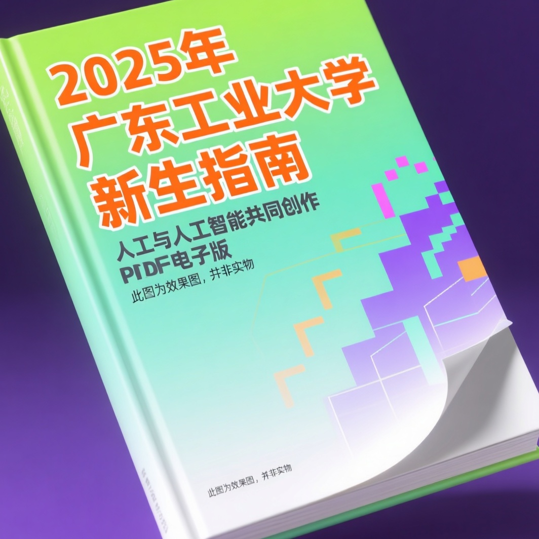 《2025年广东工业大学新生指南》AI智慧电子书
