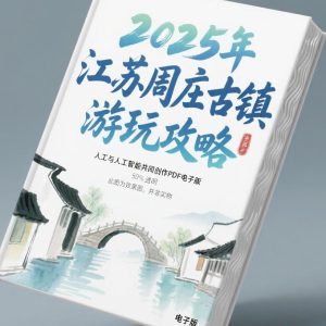 2025年江苏周庄古镇游玩攻略_cover 《2025年江苏周庄古镇游玩攻略》AI智慧电子书