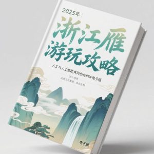 2025年浙江雁荡山游玩攻略_cover 《2025年浙江雁荡山游玩攻略》AI智慧电子书