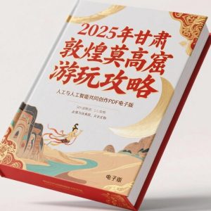 2025年甘肃敦煌莫高窟游玩攻略_cover 《2025年甘肃敦煌莫高窟游玩攻略》AI智慧电子书