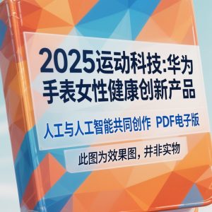 《2025运动科技：华为手表女性健康创新产品》AI智慧电子书
