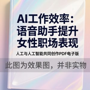 《AI工作效率：语音助手提升女性职场表现》AI智慧电子书