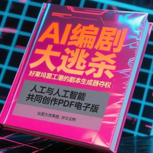 《AI编剧大逃杀：好莱坞罢工潮的剧本生成器夺权》AI智慧电子书