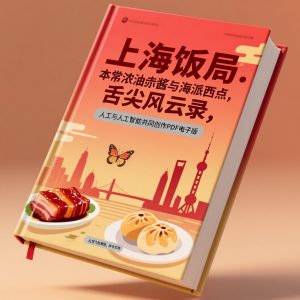 《上海饭局：本帮浓油赤酱与海派西点，舌尖风云录》AI智慧电子书