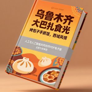 《乌鲁木齐大巴扎食光：烤包子手抓饭，西域风情》AI智慧电子书
