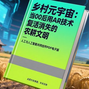 《乡村元宇宙：当00后用AR技术复活消失的农耕文明》AI智慧电子书