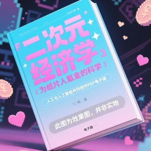 《二次元经济学：为纸片人氪金的科学》AI智慧电子书