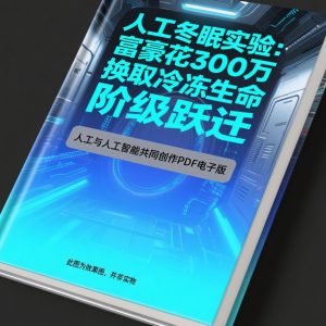 《人工冬眠实验：富豪花300万换取冷冻生命阶级跃迁》AI智慧电子书