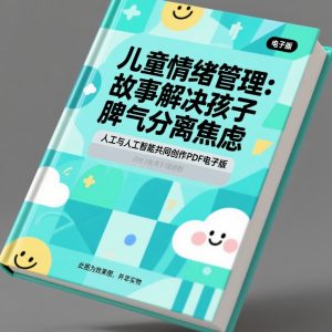 《儿童情绪管理：故事解决孩子脾气分离焦虑》AI智慧电子书