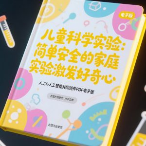 《儿童科学实验：简单安全的家庭实验激发好奇心》AI智慧电子书