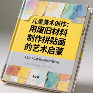 《儿童美术创作：用废旧材料制作拼贴画的艺术启蒙》AI智慧电子书