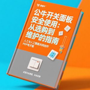 《公牛开关面版安全使用：从选购到维护的指南》AI智慧电子书