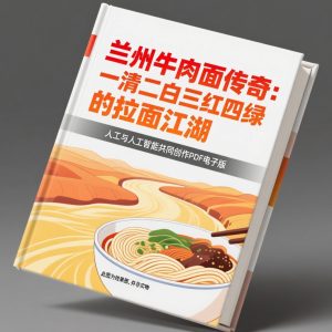 《兰州牛肉面传奇：一清二白三红四绿的拉面江湖》AI智慧电子书