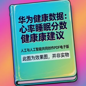 《华为健康数据：心率睡眠分数健康建议》AI智慧电子书