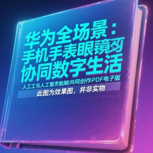 《华为全场景：手机手表眼镜协同数字生活》AI智慧电子书