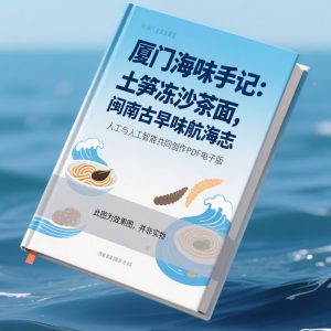 《厦门海味手记：土笋冻沙茶面，闽南古早味航海志》AI智慧电子书