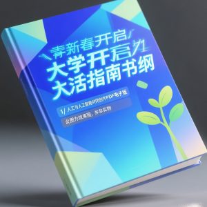 大学新生开启大学生活指南书纲_cover 《大学新生开启大学生活指南书纲》AI智慧电子书