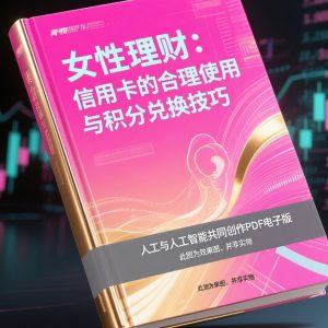 《女性理财：信用卡的合理使用与积分兑换技巧》AI智慧电子书