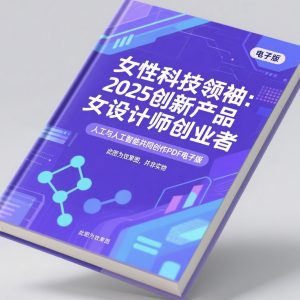 《女性科技领袖：2025创新产品女设计师创业者》AI智慧电子书