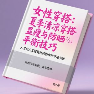 《女性穿搭：夏季清凉穿搭的显瘦与防晒平衡技巧》AI智慧电子书