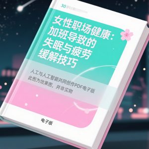 《女性职场健康：加班导致的失眠与疲劳缓解技巧》AI智慧电子书