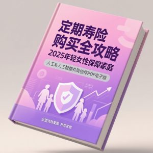 《定期寿险购买全攻略：2025年轻女性保障家庭》AI智慧电子书