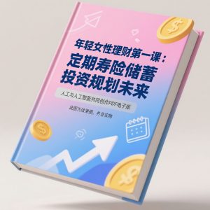 《年轻女性理财第一课：定期寿险储蓄投资规划未来》AI智慧电子书