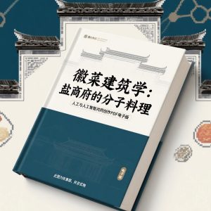 《徽菜建筑学：盐商府的分子料理》AI智慧电子书
