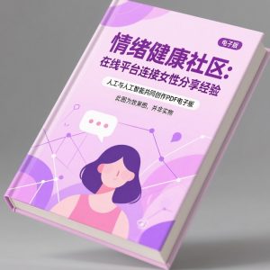 《情绪健康社区：在线平台连接女性分享经验》AI智慧电子书