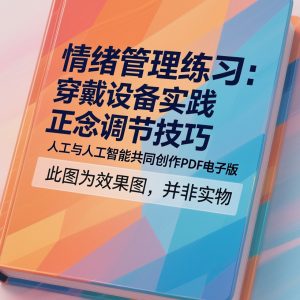 《情绪管理练习：穿戴设备实践正念调节技巧》AI智慧电子书
