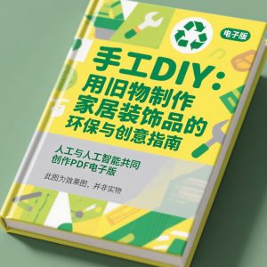 《手工DIY：用旧物制作家居装饰品的环保与创意指南》AI智慧电子书