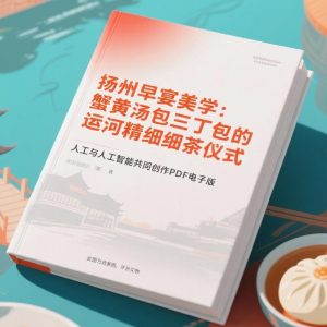 《扬州早宴美学：蟹黄汤包三丁包的运河精细茶仪式》AI智慧电子书