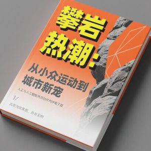 《攀岩热潮：从小众运动到城市新宠》AI智慧电子书
