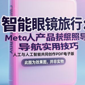《智能眼镜旅行：Meta产品拍照导航实用技巧》AI智慧电子书