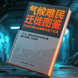 《气候难民迁徙图鉴：2050年消失沿海城市地下社区》AI智慧电子书