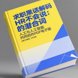 《求职黑话解码：HR不会说的潜台词》AI智慧电子书