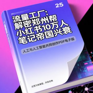 《流量工厂：解密郑州帮小红书10万人笔记帝国兴衰》AI智慧电子书