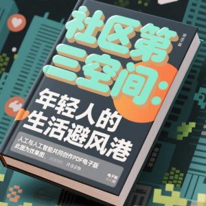 《社区第三空间：年轻人的生活避风港》AI智慧电子书