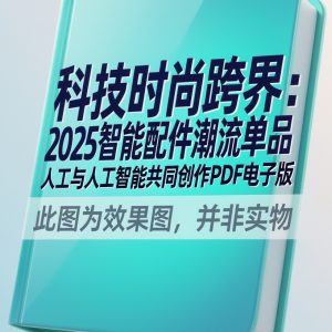 《科技时尚跨界：2025智能配件潮流单品》AI智慧电子书