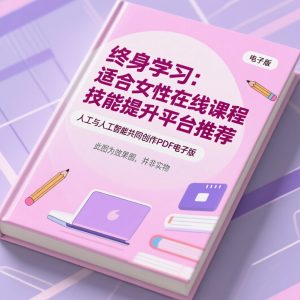 《终身学习：适合女性在线课程技能提升平台推荐》AI智慧电子书