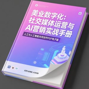 《美业数字化：社交媒体运营与AI营销实战手册》AI智慧电子书