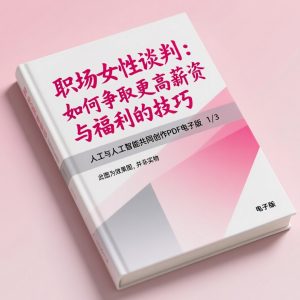 《职场女性谈判：如何争取更高薪资与福利的技巧》AI智慧电子书