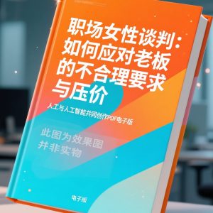 《职场女性谈判：如何应对老板的不合理要求与压价》AI智慧电子书
